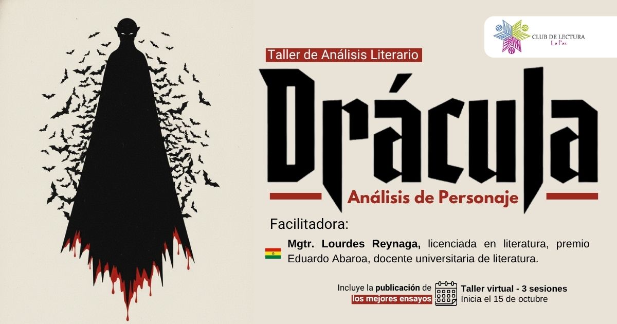 Taller virtual de análisis literario sobre Drácula de Bram Stoker
