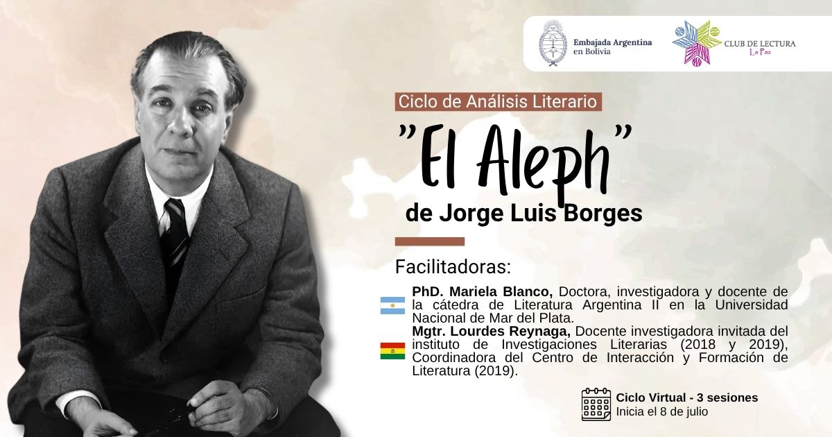 Ciclo de Capacitaciones "El Aleph" a 40 años del legado de Jorge Luis Borges (1986-2026)