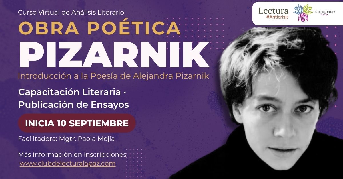Curso de Introducción a la obra poética de Alejandra Pizarnik